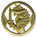 Insigne de béret parachutiste des TDM porté de 1963 à 1971.