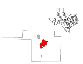Poziția localității San Angelo