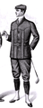 Elegant de 1901 amb jaqueta Norfolk i calçó bombatxo (knickerbocker)