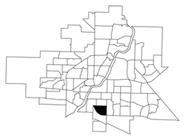 Avalon location map