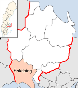 Enköping – Localizzazione