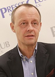 Former MP Friedrich Merz from North Rhine-Westphalia