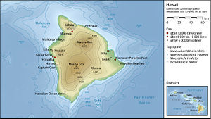 Topografii vo Hawaii