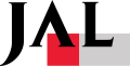日本航空第三代標誌（1989年－2002年），與「紅鶴」標誌並用