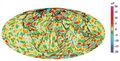 Image 31A model of short-wavelength features of Earth's magnetic field, attributed to lithospheric anomalies (from Earth's magnetic field)