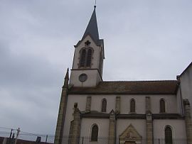 The church in Maligny