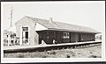 Meltham railway station in 1949, One year after opening