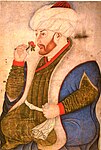 Sultan Mehmed II med turban.