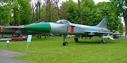 Le Su-15TM exposé au Musée de la Force aérienne ukrainienne, à Vinnytsia. Il possède des marquages « Leonid Bykov » et « Maestro », en mémoire de l'acteur soviétique et ukrainien Leonid Bykov.