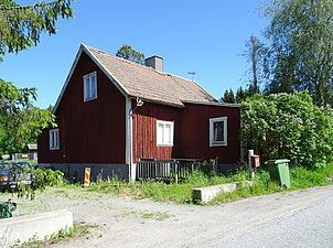 Bostadshuset från 1930-talet.