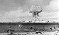 Gilda se nazývala 23 kilotunová jaderná bomba, odpálená 1.7.1946 při operaci Crossroads, výbuch znám jako Able.