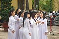 越南西贡大学的学生