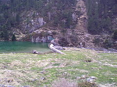 Barrage du lac de Suyen, Vue 1. (avril 2010)