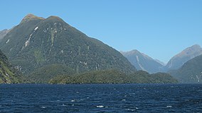 Photograph of Elizabeth Island in Doubtful Sound