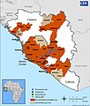 Image 11A situation map of the Ebola outbreak as of 8 August 2014 (from Sierra Leone)