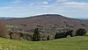 Blick von der Kissinger Hütte auf dem Schwarzenberg nordostwärts zum Kreuzberg