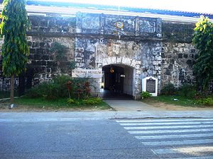 Main entrance of Fort Pilar