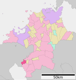 大川市位置図