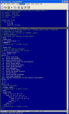 Скриншот программы OpenLisp