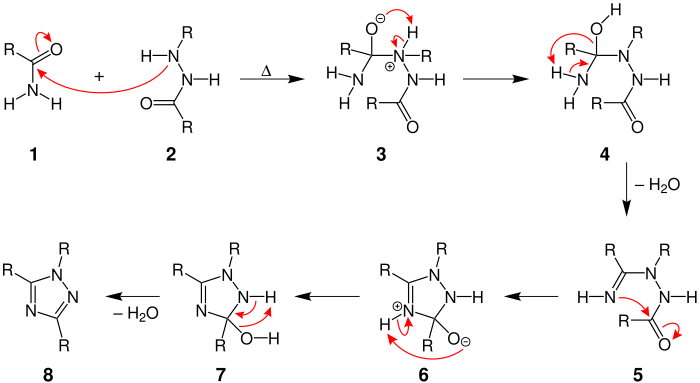 Pellizzari reaction mechanism