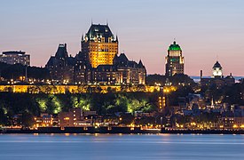 Le Fairmont Château Frontenac à Québec ( Québec, Canada )