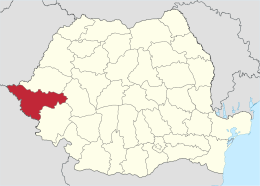 Distretto di Timiș – Localizzazione