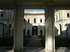 Corte interna di Villa Giulia, Roma