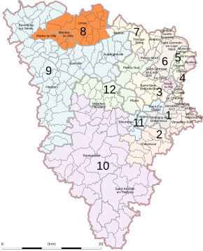 Carte de la circonscription