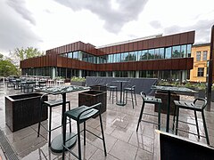 Dachterrasse mit Bar