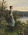 The Gardeners Daughter by Daniel Ridgway Knight