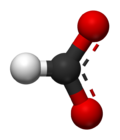 Molekylmodell, formiat