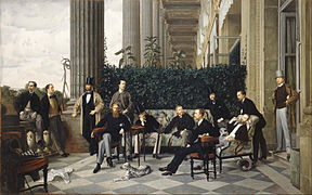 Le Balcon du Cercle de la rue Royale (The Circle of the Rue Royale), 1868