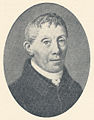 Mikael Pedersen Kierkegaard. The father of Søren Kierkegaard. Daguerrotype.
