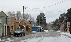 Main Street in Rye, looking east.