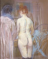 Prostitutes (c1895) by Henri de Toulouse-Lautrec