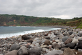 Rocky shore in Valuga Beach in Batanes