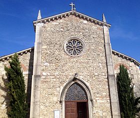 Portail de l'église.