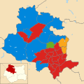 2019 results map