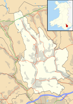 Trinant is located in Caerphilly