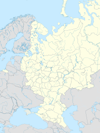 ロシア国内での空港位置
