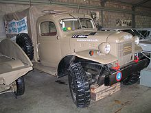 Camion Fargo Power Wagon de 1942 au Musée Batey ha-Osef, Israël.