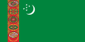 Türkmenistan bayrağı (1997-2001)