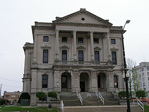 Das Grant County Courthouse in Marion, gelistet im NRHP