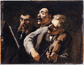 Trio d'amateurs, 1863-1867 Petit Palais, Paris