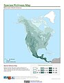 Species richness map (mammals)