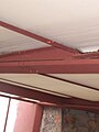 Roof leaking at Frank Lloyd Wright's office at Taliesin West.