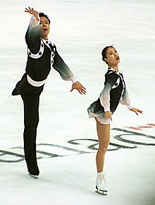 Shen Xue och Zhao Hongbo.