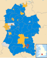 2013 results map