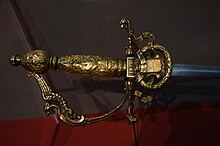 Epée d'honneur offerte au général de Castelnau par la ville de Nancy
