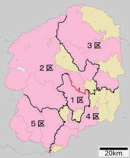 Carte de la circonscription.